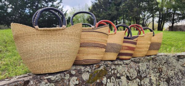 Esther Woven Basket Tote - Image 9